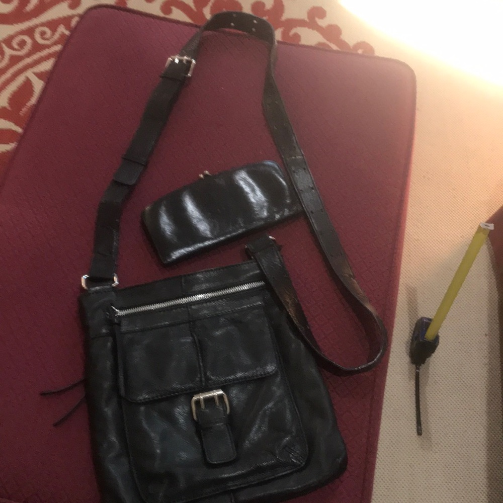 Gently used Nino Bossi with Hobo wallet